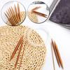 1PC Knitting Accessories Ring Knitting Bamboo Double Tip Knitting Needles Crochet Hook Yarn DIY