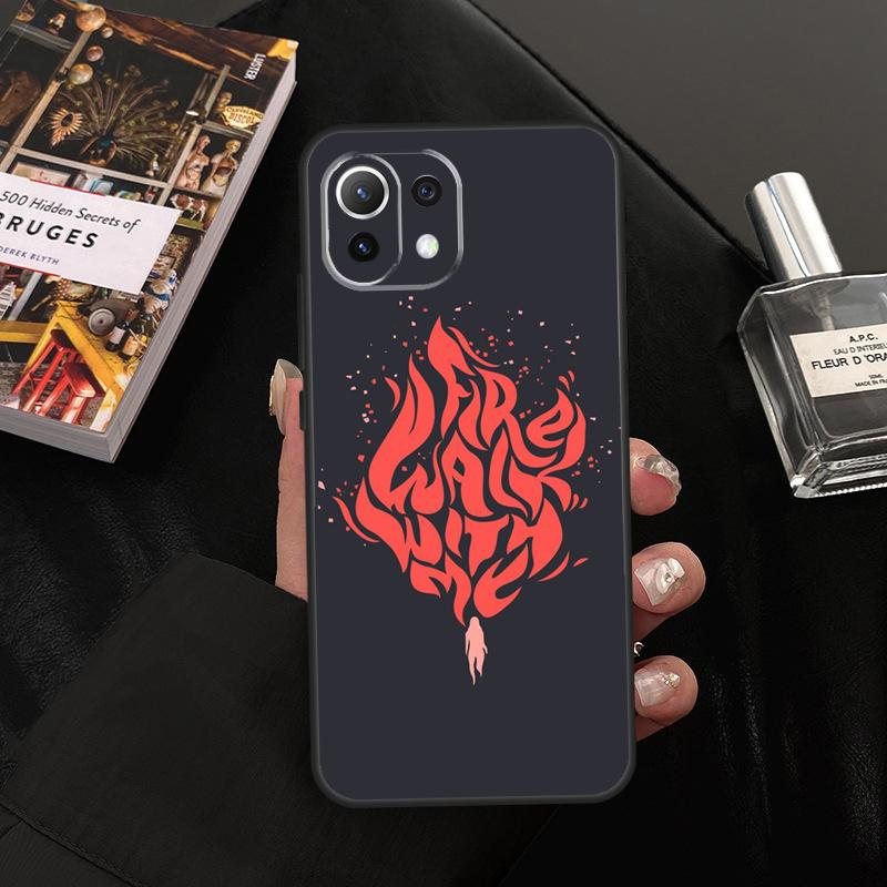 Fire Walk With Me Twin Peaks Case For Xiaomi 14T 11T 12T 13T Pro 13 14 15 Ultra POCO X7 Pro X3 X5 X6 F5 F6 M6 Pro Cover