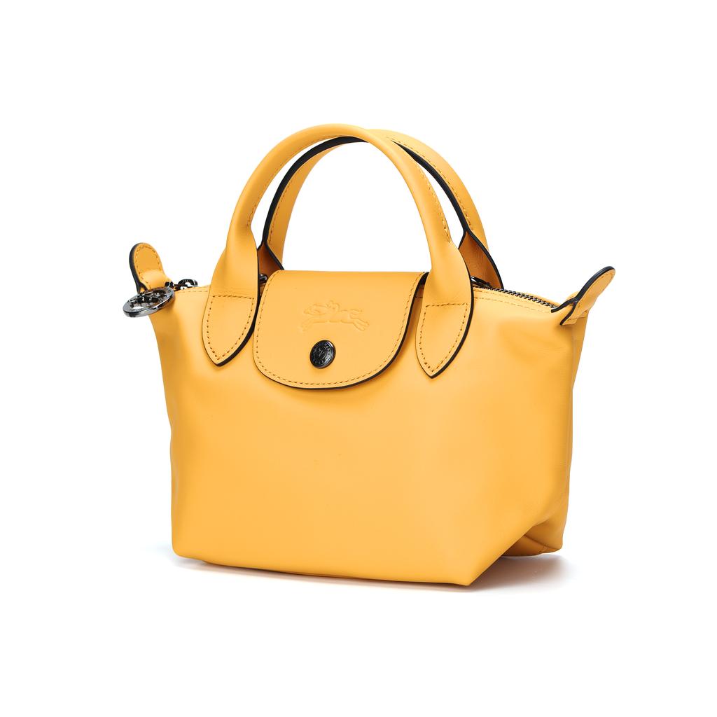Longchamp Le Pliage Xtra Mini Shoulder Crossbody Handbag Women handbags Silver Peach 1500987222