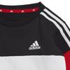 Adidas Childrens/Kids Tiberio 3-Stripe Colourblock Top & Bottom Set