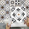 10/15/20cm Moroccan Tiles Wall Sticker Kitchen Backsplash Wardrobe Bathroom Waterproof Peel & Stick Bright Film Art Wall Decals