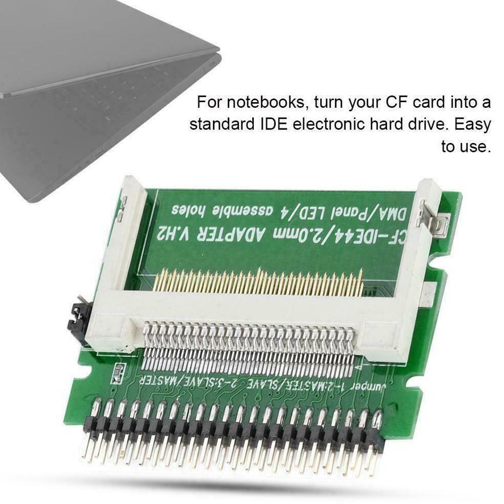 Compact Flash Card Adapter Cf To Ide Ssd Hdd Adapter Card Compact Flash Cf Memory Card To 2.5-Inch 44Pin Ide Adapter Card