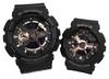 Часы CASIO G-SHOCK парные часы в оригинальном парном футляре G-Shock & Baby G комплект из 2 предметов GA-110RG-1AJF BA-110RG-1AJF