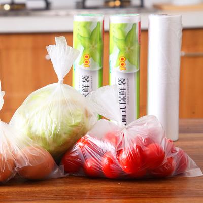 Хорошая теща и невестка одноразовый отрывной пакет для сохранения продуктов, пакет для сохранения фруктов в холодильнике с рулонным пакетом
