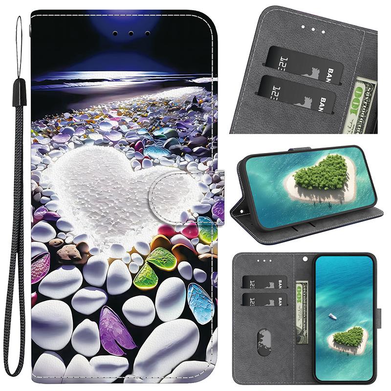 Чехол-книжка с подставкой для Honor Play 60 Plus 9T 5G 200 Smart 200 400 Lite 200 Pro 5G, чехол-кошелек с рисунком