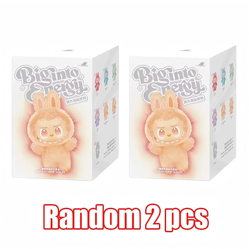 High-Quality Labubu V3 Monster Labubu Series Big Into Energy Vinyl Face Blind Boxes Pendant Cute Figure Dolls Festival Gifts