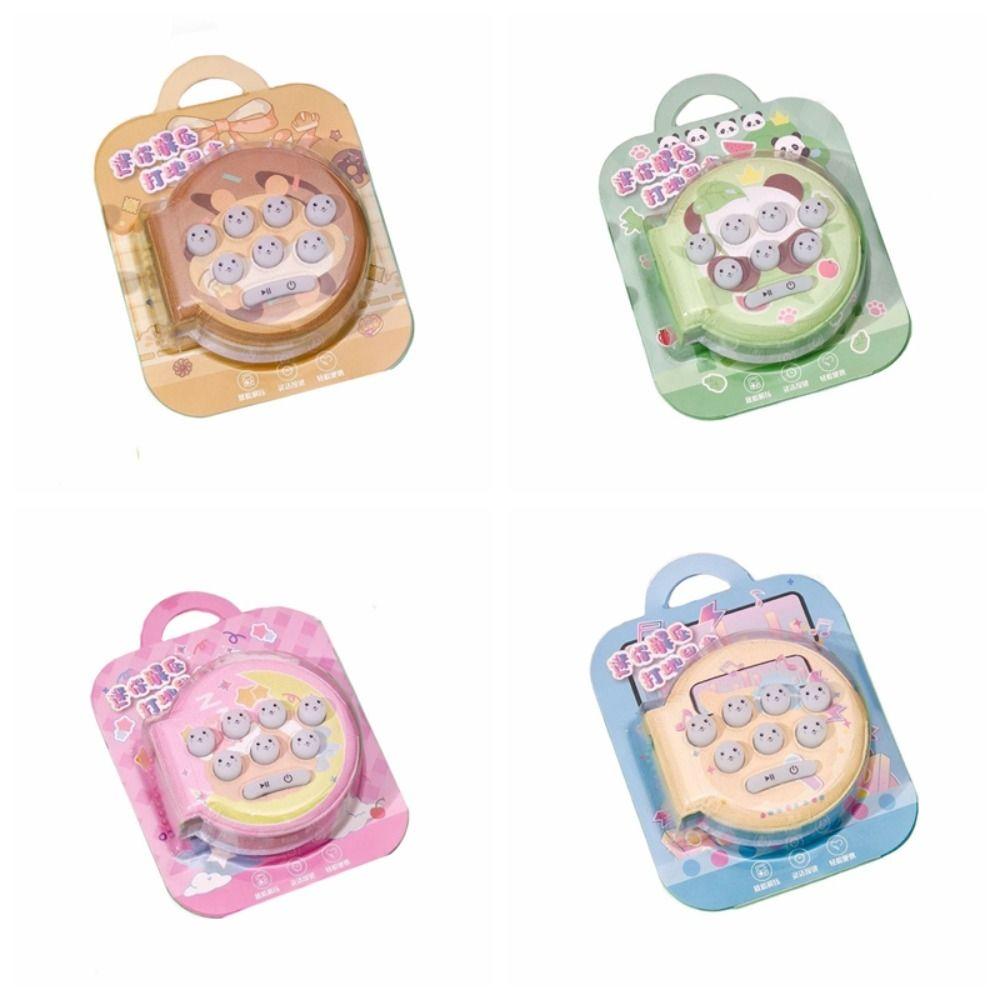 Multi-functional Music Notepad Keychain Bag Pendant Toy Key Ring Cartoon Notepad Pendant Game