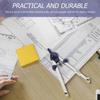 Premium Geometry Compass Set with Protractor - Precision Drawing Tools for Students, Engineers, and Artists