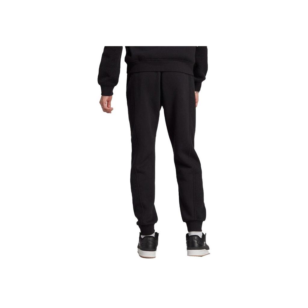 Adidas Оригинальные мужские спортивные брюки FW23 с принтом логотипа и эластичной талией, черные, II5791