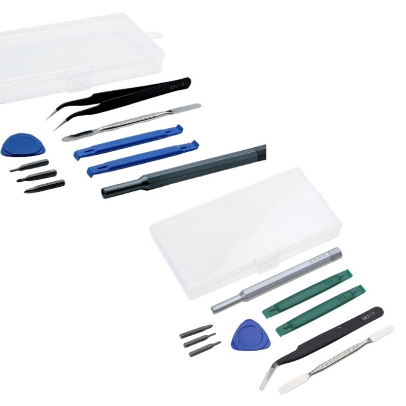 8/9/10Pcs Spudgers Tools Screwdriver Pry-Bar PH000 PH00 PH0 Triangle Picks Console Repairing Tools Set for Steam Deck