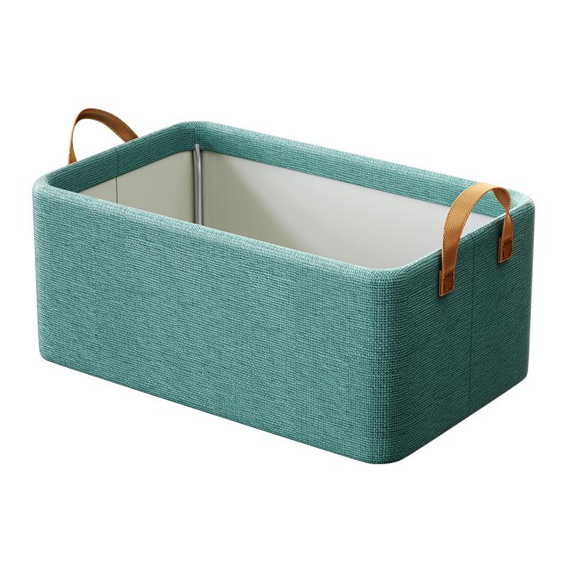Foldable Fabric Clothes Storage Box with Steel Frame