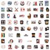 60 New Baseball Sports Graffiti Stickers DIY Decorative Notebook Suitcase Waterproof Stickers
