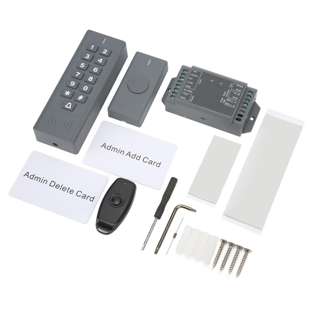 Keypad Access Control System IP66 Waterproof ID Card Wireless Access Controler Smart Lock for Home