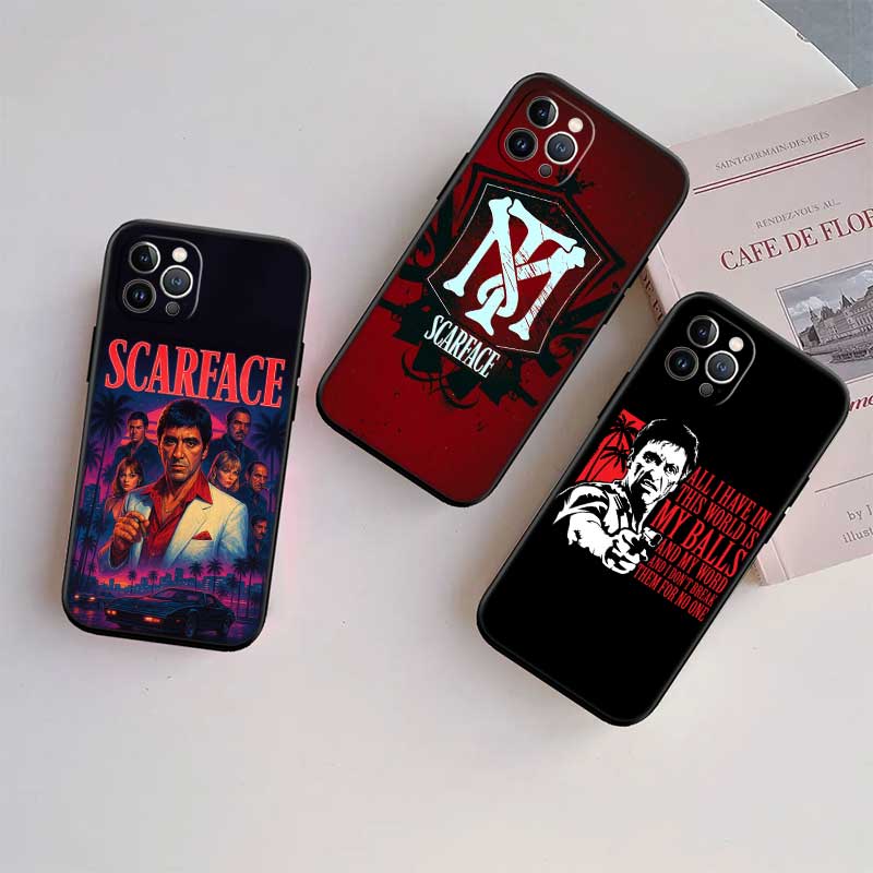 RE51 S-Scarfaces Чехол для Motorola Edge 60 60s 70 G86 G56 G54 E14 G04S G45 G54 G64 S30 S50 X30 X40 X50 Pro Power