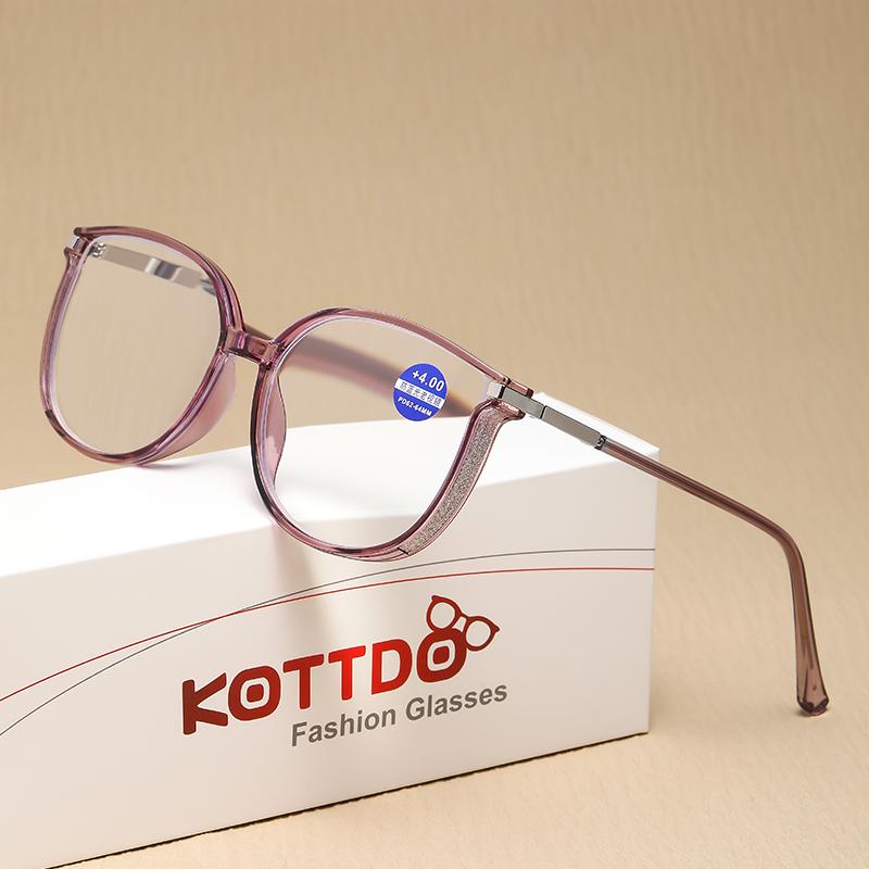 Модные очки для чтения в большой оправе с защитой от синего света, очки для пресбиопии, неполяризованные модные аксессуары