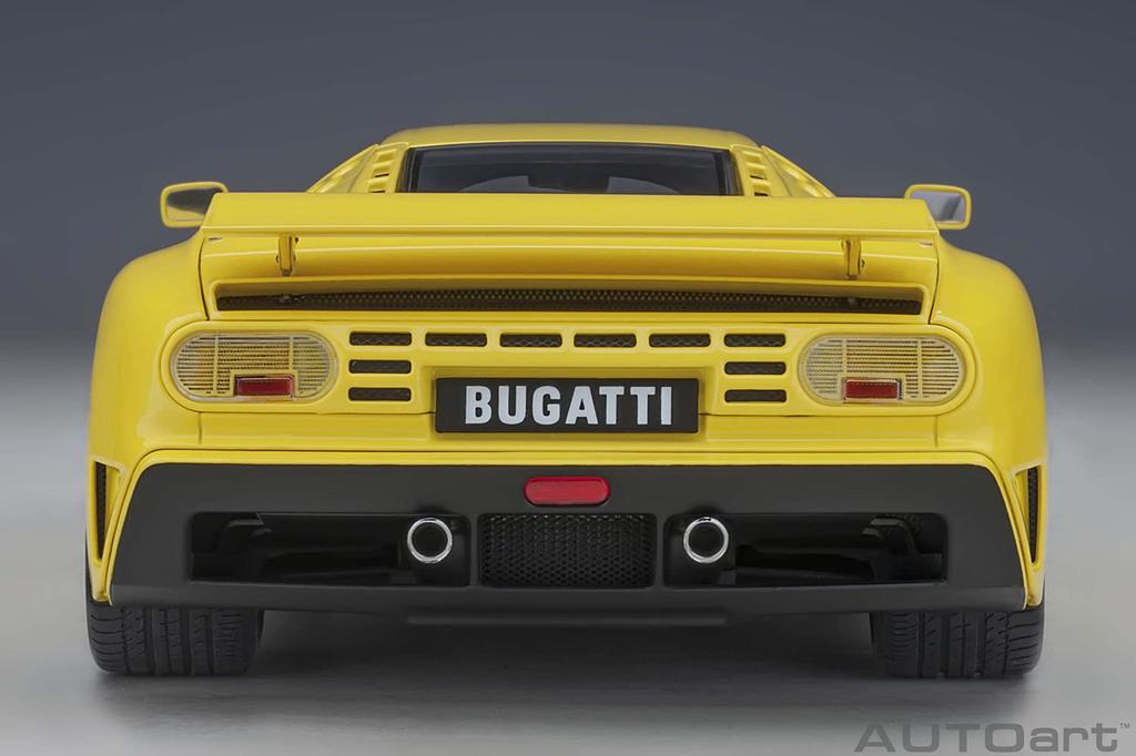 AUTOart Bugatti EB110 SS Желтый Готовое изделие 70918 1/18