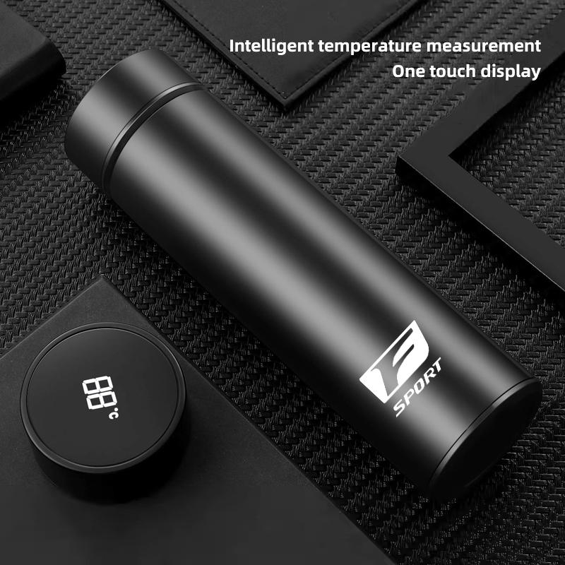 500 мл Интеллектуальный термос из нержавеющей стали Вакуумная колба Для Lexus LX470 NX300 ES300h IS350 IS200 NX GX460 IS300h GS300 UX RX300