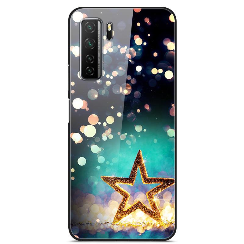 Закаленное Стекло Чехол Для Honor 30s Чехол Стеклянная Задняя Крышка Для Honor 30s Чехол для Телефона Honor30s 30 s Funda Для Huawei Nova 7 SE Чехол