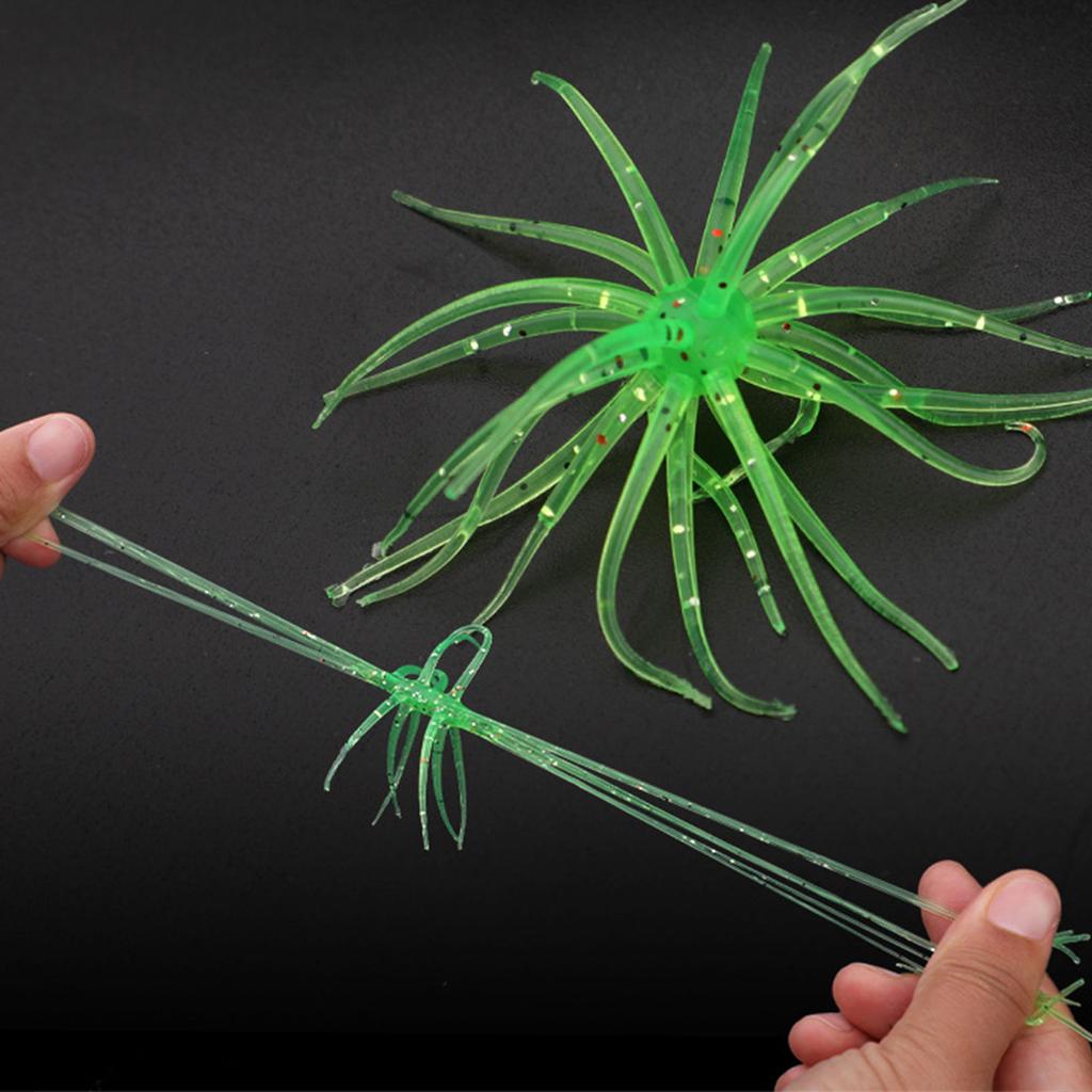 Искусственные рыболовные приманки Медленно плавающие приманки Имитация рыболовных морских ежей Приманки Мягкие плавающие приманки Набор рыболовных приманок