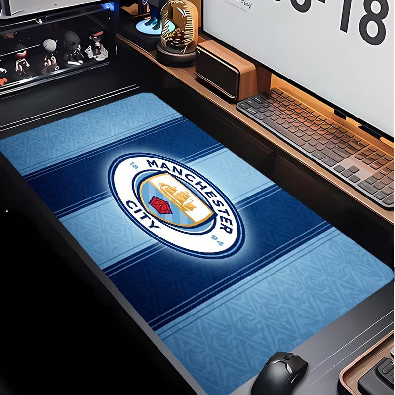 Коврик для мыши с узором Manchester City Football Нет?Нескользящий резиновый игровой коврик для мыши для стола, офиса, дома