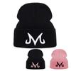 Кепка с вышивкой буквы М в стиле хип-хоп для мужчин и женщин, для активного отдыха на осень и зиму, теплая модная лыжная шапка, вязаные шапки