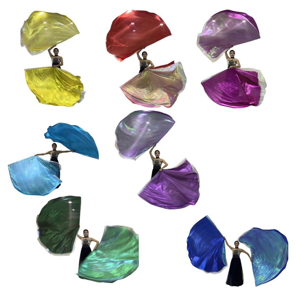 2 шт. флаги для танцев и хвалы с масштабируемым стержнем, полукруглые флаги для поклонения с крыльями, церковные флаги для поклонения для танцоров