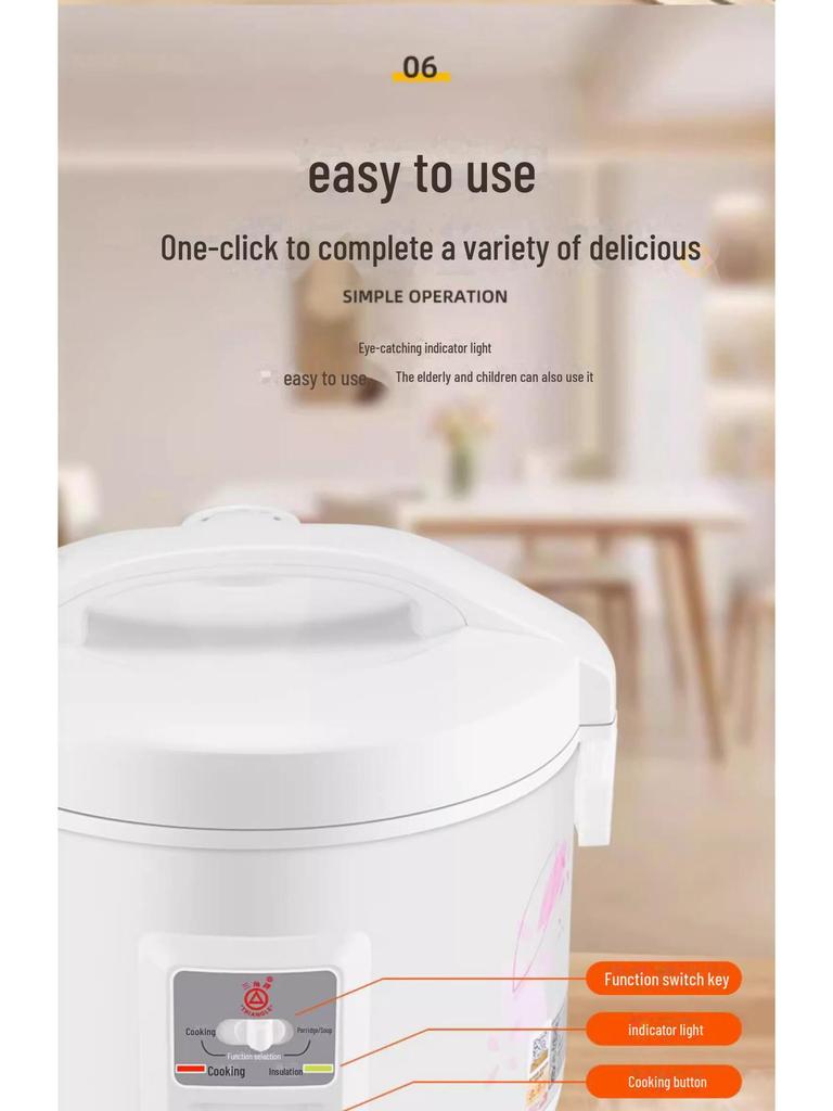 Многофункциональная автоматическая рисоварка Triangle — подлинная винтажная модель, емкость от 2 л до 6 л