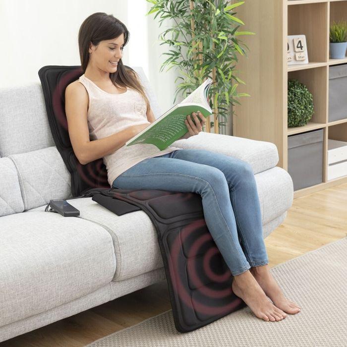 Tapis de massage à vibration - CELLUSTOP - Relax Cushion - Noir - Matelassé - Tous âges
