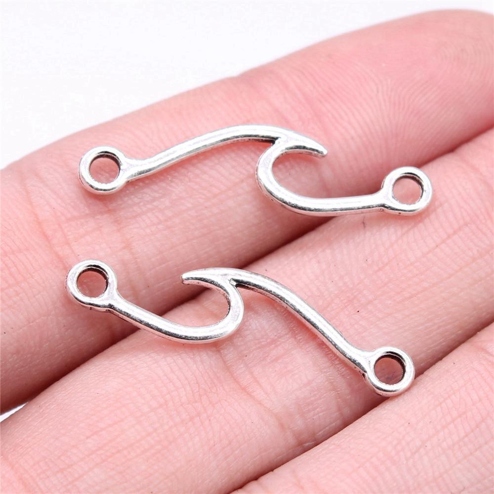 Шармы Волна Капля воды Завиток Подвески Детская бижутерия Материалы QC135