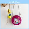 Unicorn Design Shoulder Bag For Toddler Girls Lightweight Lining Polyester