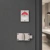 Durable Privacy Door Lock Stainless Steel Door Bolt Latch Door Indicator Lock  Public Restroom