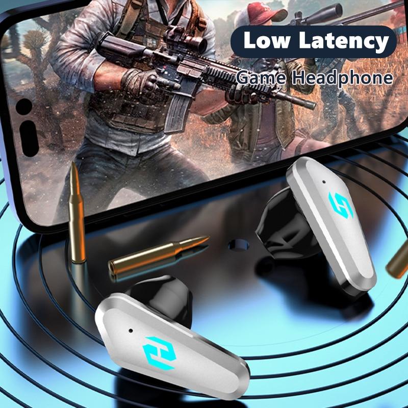 Игровые наушники X35 TWS Беспроводные наушники Bluetooth 5.3 с ожерельем HIFI Стерео гарнитуры с низкой задержкой и шумоподавлением Спортивные наушники