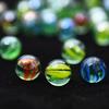 50Pcs 14Mm Colorful Glass Marbles For Kids Marble Run Game Solitaire Toy Accessories Vase Filler & Fish Tank Decor Home Gift