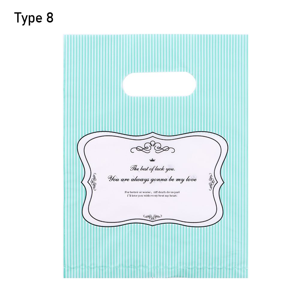 Size Party Supplies Gift Bags With Handle Jewelry Packing Candy Cookie Pocket Packaging Handbag