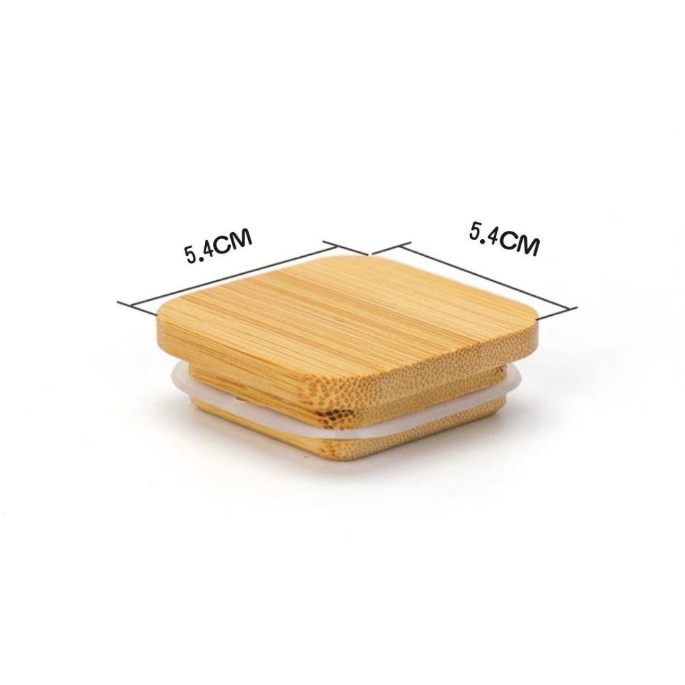 Sizes Compatible Bottle Sealing Caps Mason Jar Lid Wide Mouth Cover Canning Storage Wood Lids