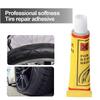 Car Tire Repair Glue Portable Bike Tire Patching Tyre Strong Sealant Black Tools Rubber Repair Universal Repair Tackie D1E9