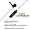 COMICA CVM-V02C Cardioid Lavalier Lapel Microphone Condenser Mic XLR Plug Supports 48V Phantom
