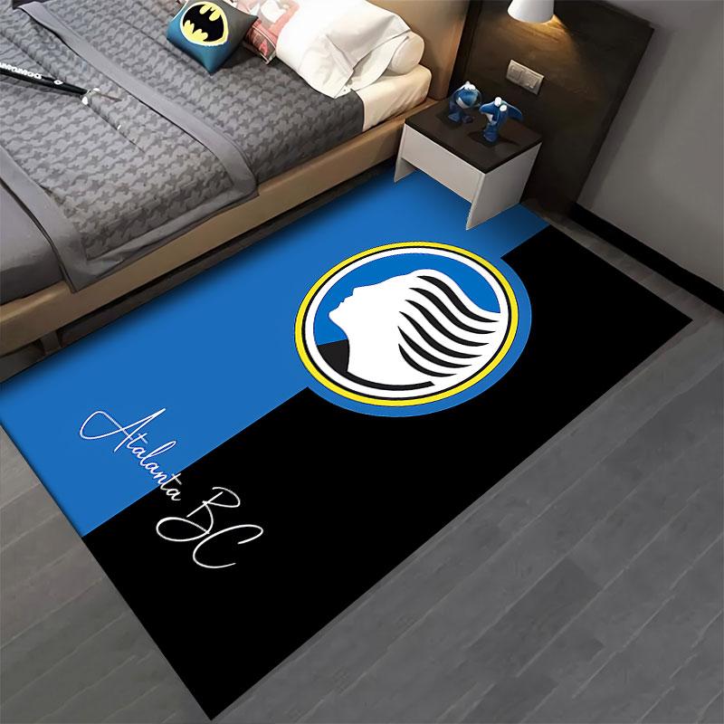 Atalanta BC Logo Carpet suitable as a non-slip mat for the living room or bedroom sofa