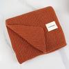 1116 Explosive Jue Jue Zi Wool Knitting Versatile Warm College Style Couple Scarf Solid Color Shawl Scarf Wholesale