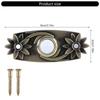 LED Lighted Door Bells Button Brass Hard Wiring Press Button Doorbell Push Button Wall Mounted Doorbell Switches
