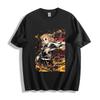 Demon Slayer Kyojuro Rengoku Flame T-Shirt - Fiery Hero Design Unisex Tee