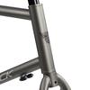 SILVEROCK STEAM Bicycle Chrome Frame Carbon Fork  20in 451 406 for Adults Disc Caliper U Brake Urban Motorbike Frame 1 1/8