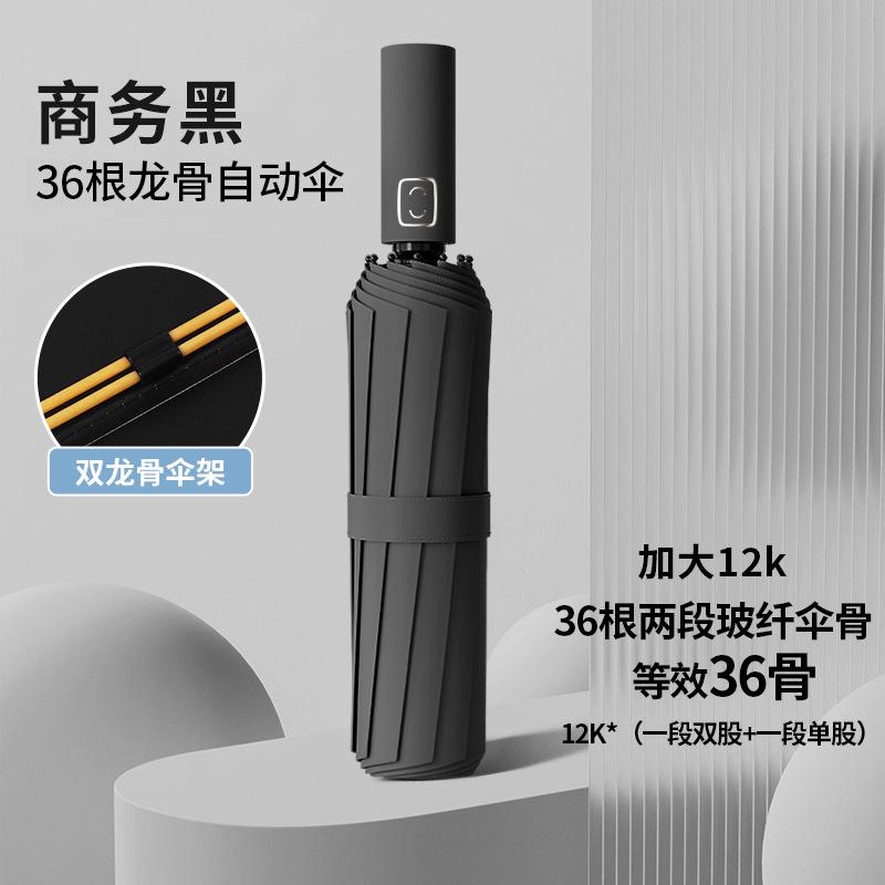 Umbrella Automatic Large Folding Umbrella Premium Parasol Sun Umbrella Women's Sun Protection UV Protection Umbrella