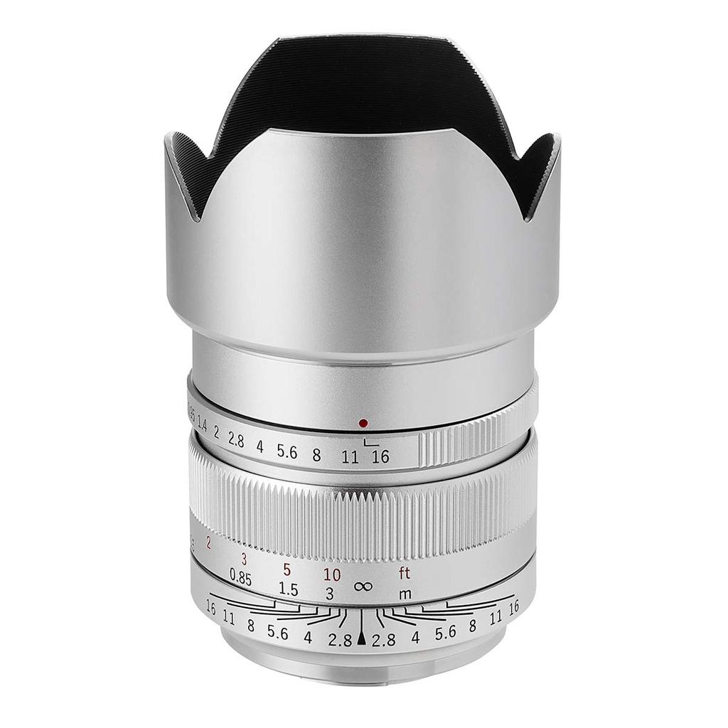 Zhong Yi Optics Speedmaster 17mm Micro Four Thirds Prime Lens F0.95 (Silver)