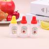 3Pcs Mini Portable Sauce Squeeze Bottle Small Bento Ketchup Bottle Plastic Sub-Bottling Seasoning Bottle Kitchen Accessories