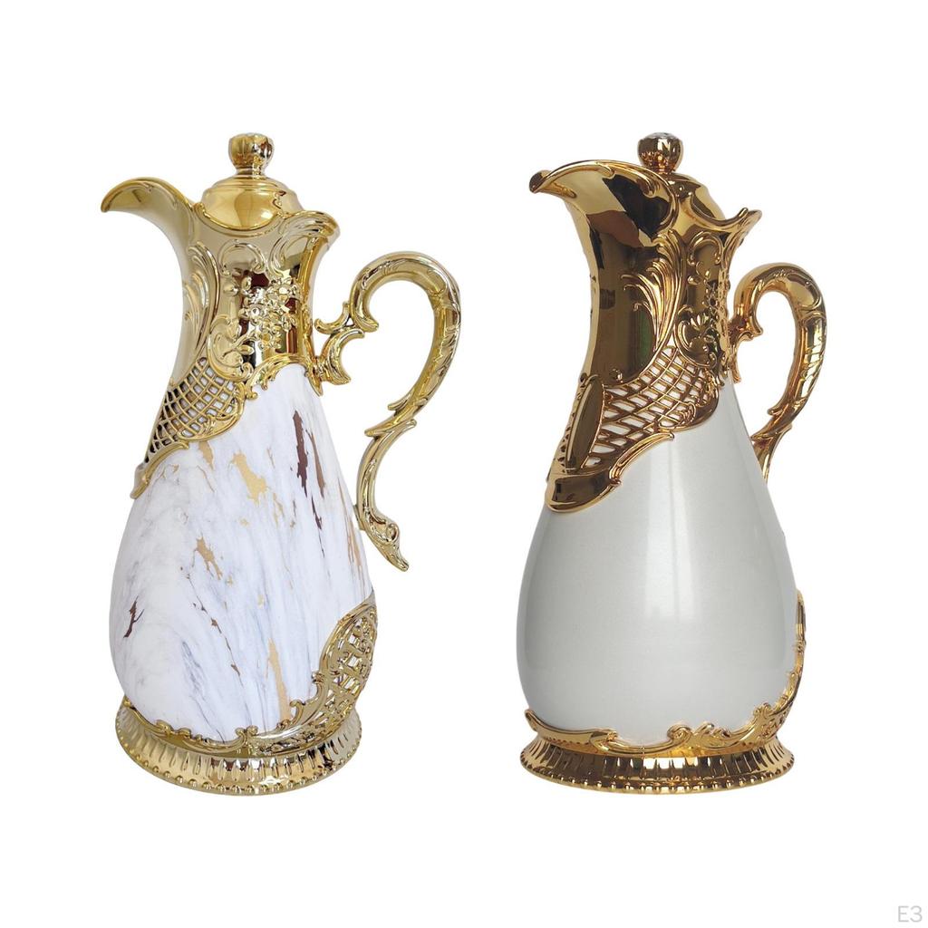 Арабский кофейник стеклянный чайник 800 мл роскошная бутылка для воды чай изолированный для кемпинга