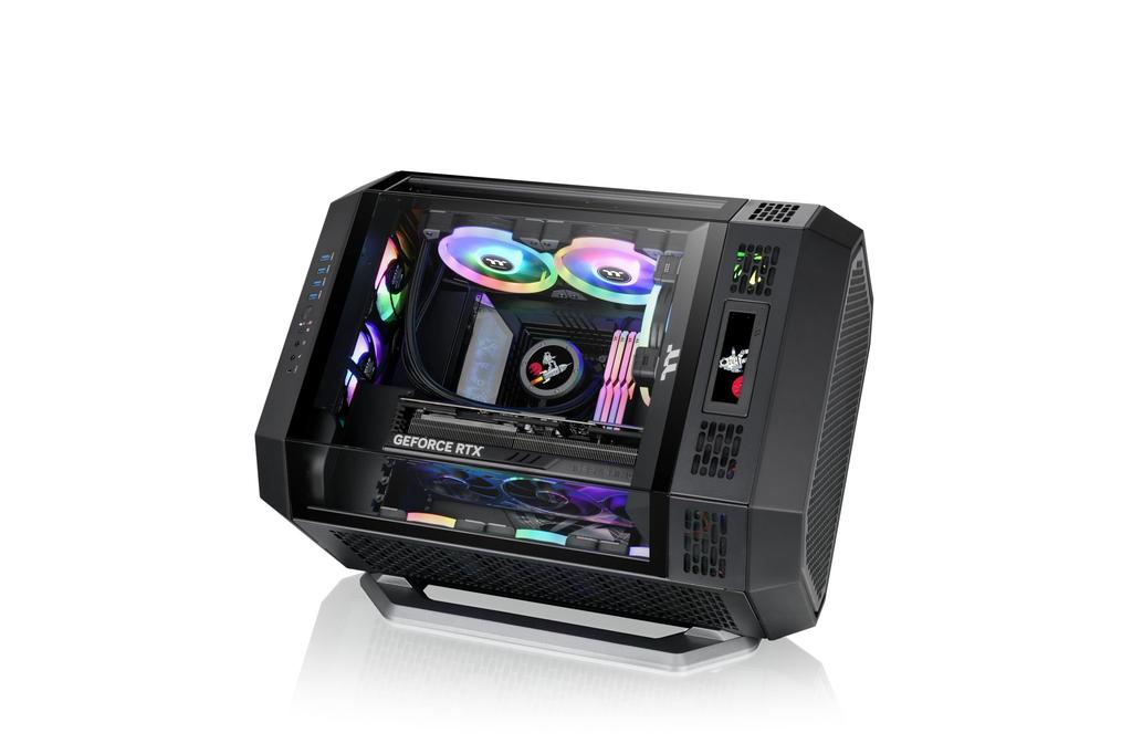 Набор ножек-подставок Thermaltake для корпуса The Tower 600 Черный (Горизонтальное крепление) - Комплект подставки и нижней крышки AC-076-ON1NAN-A1 CS9106