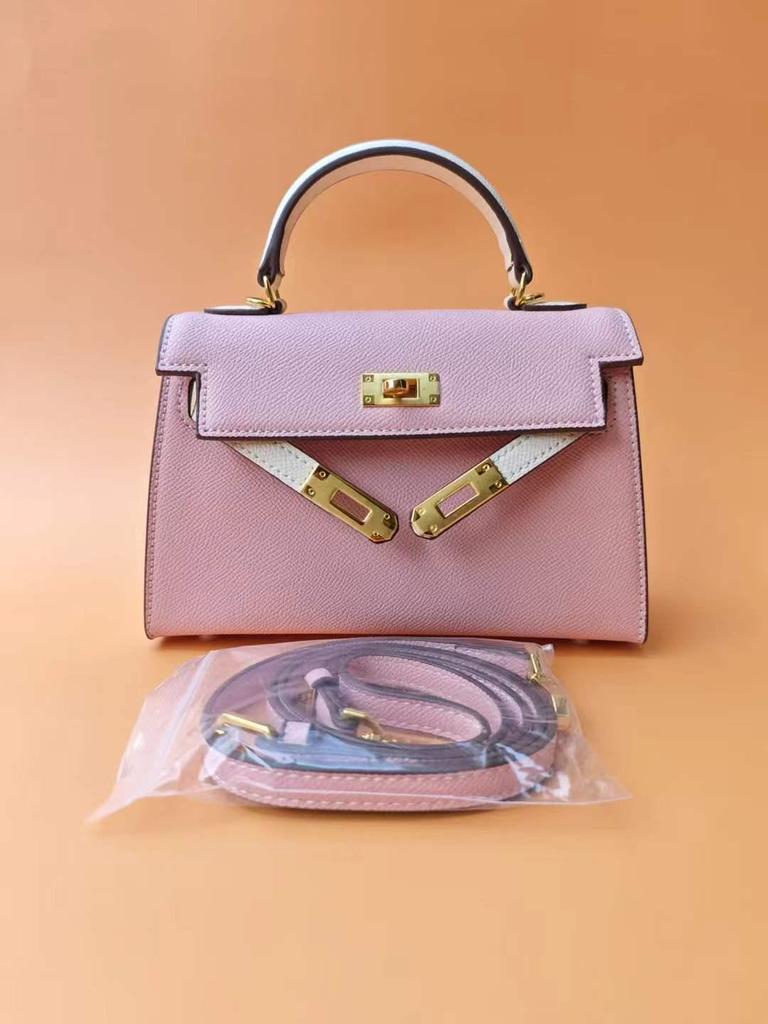 Женская знаковая сумка-тоут в стиле колор-блок Осень/Зима 2025