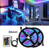 Набор многоцветной светодиодной ленты с Bluetooth 5050 RGB пульт дистанционного управления для подсветки телевизора
