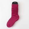 SYVISS Unisex Solid Color Scrunch Socks - Long Warm Leg Warmers, Slouch & Bubble Styles for Men and Women.